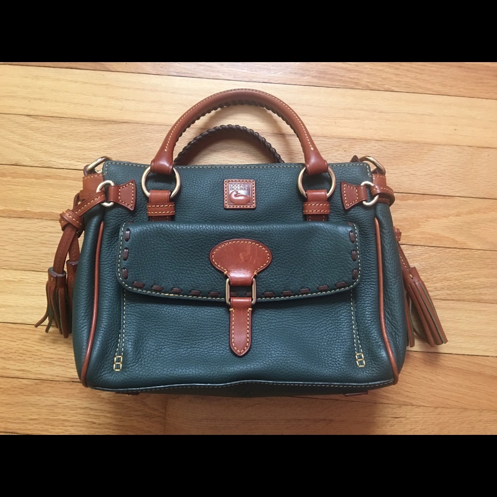 Dooney and Bourke tassel satchel- medium