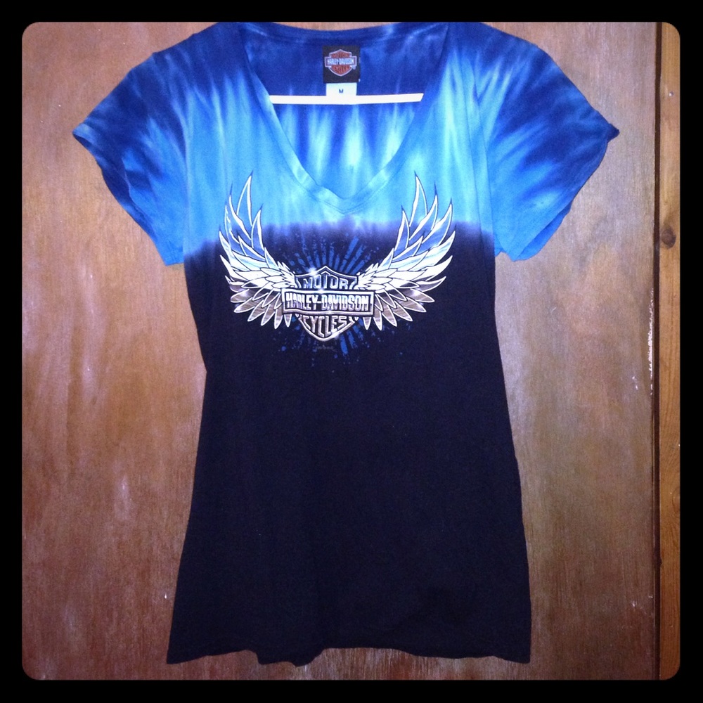 Harley Davidson V-neck tee