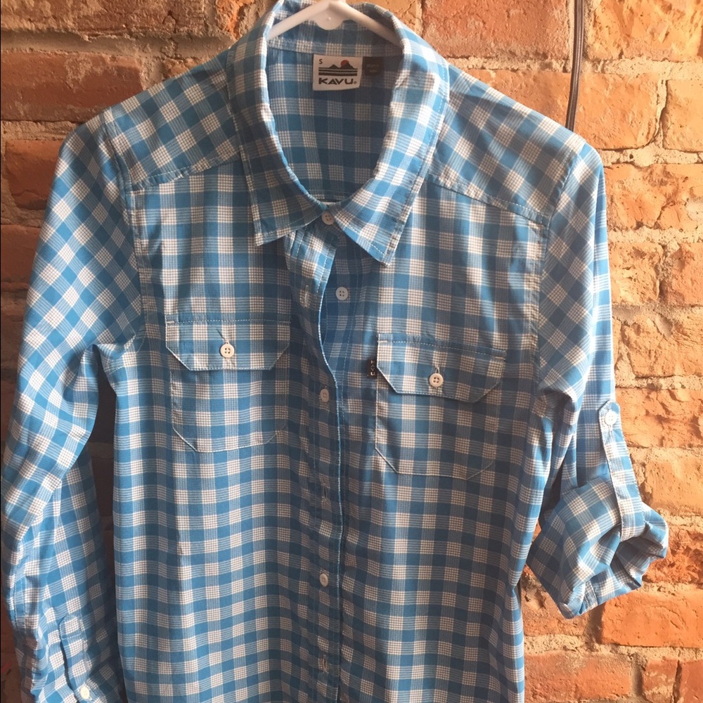 EUC Kavu Hiking button up shirt