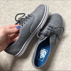 Marled Grey Vans