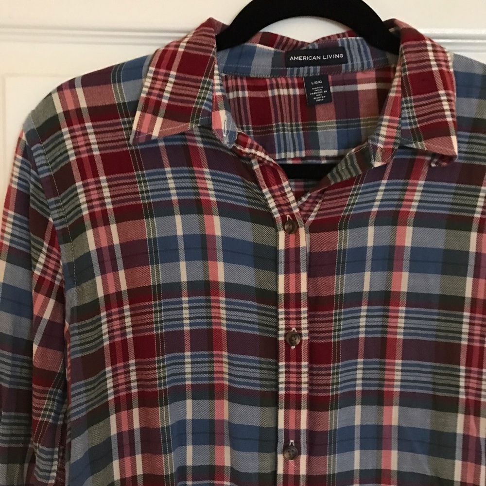 Plaid Top