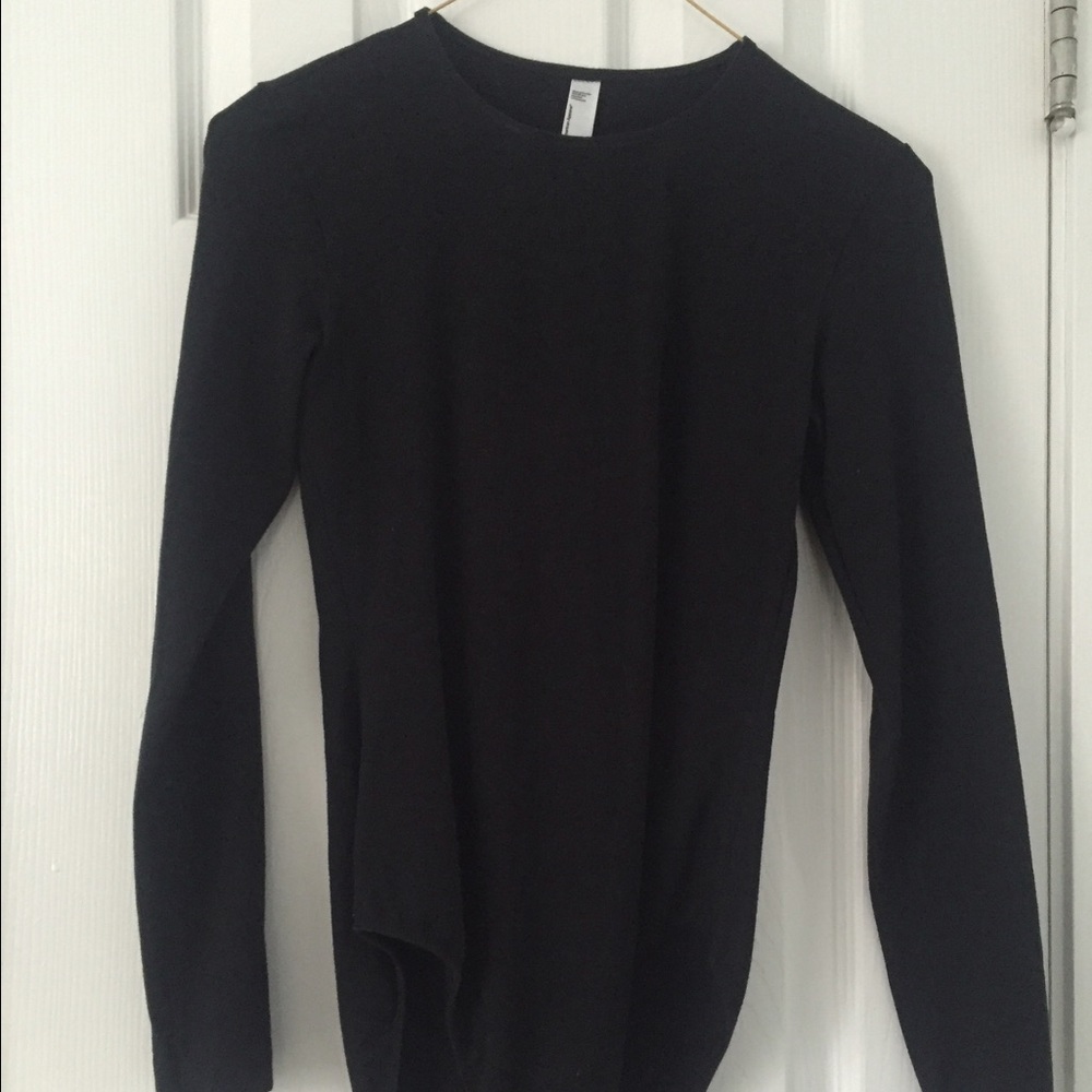 American apparel long sleeve body suit