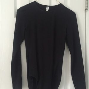 American apparel long sleeve body suit
