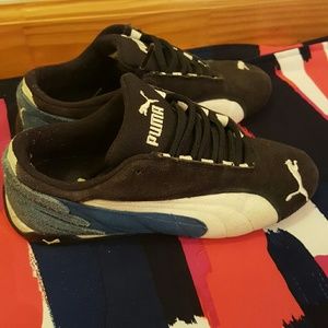 Puma Sneakers Blue Black size 4