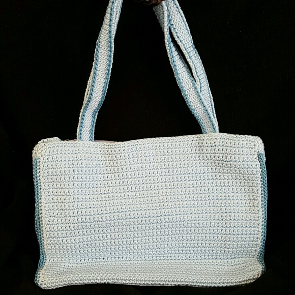 The Sak baby blue hued sandal front bag - Picture 2 of 8