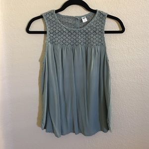 High neck tank top