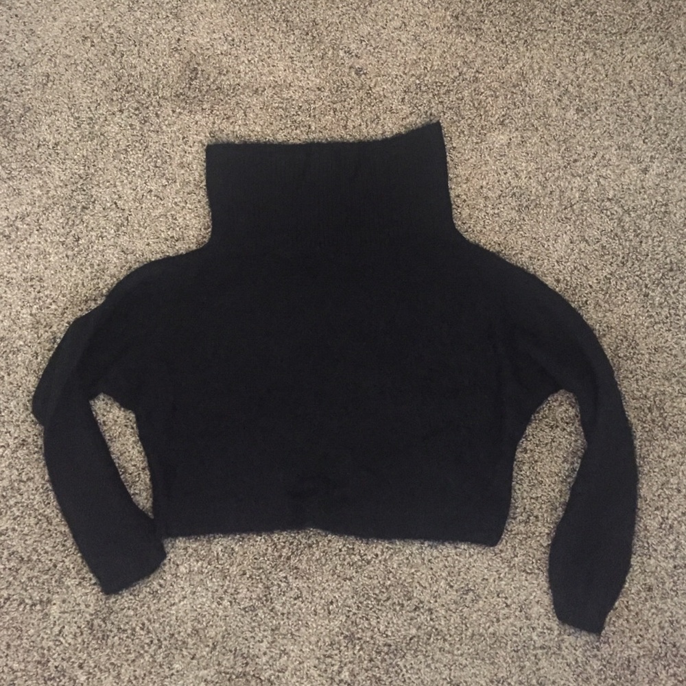 Vici off the shoulder sweater in black