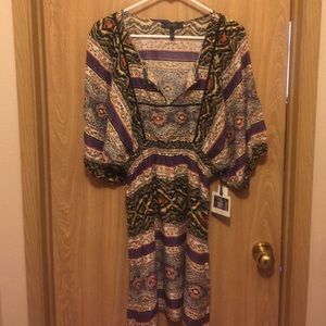 Jessica Simpson multi colored dress