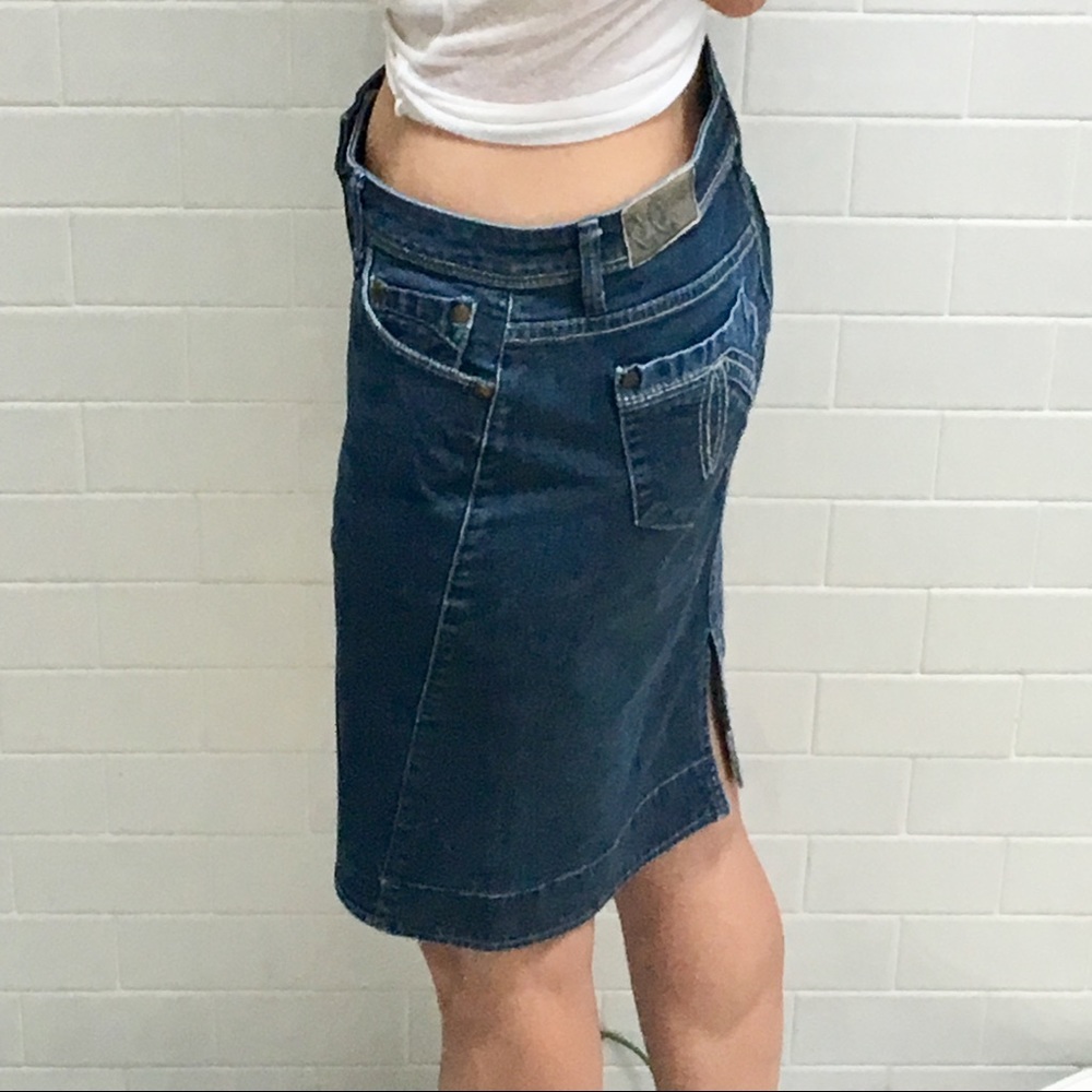 2 for $8 Level 99 Jean Skirt - Picture 3 of 8