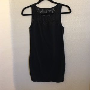 Small black Lacey top dress