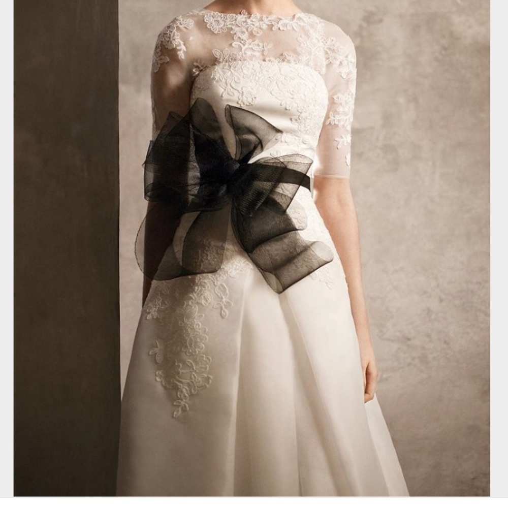 White by Vera Wang Plus Size wedding dress