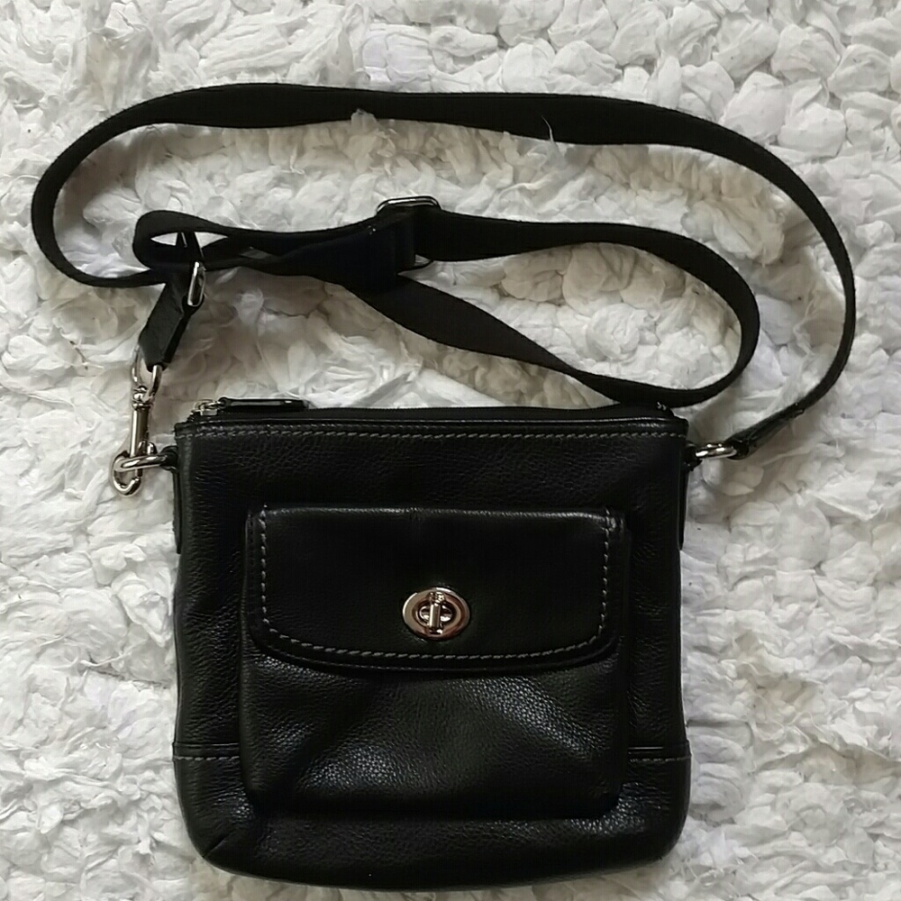 Coach Pebbled Leather Crossbody