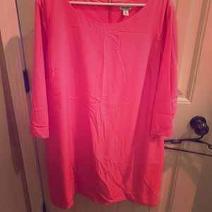 Hot Pink Mini Sheath Dress!