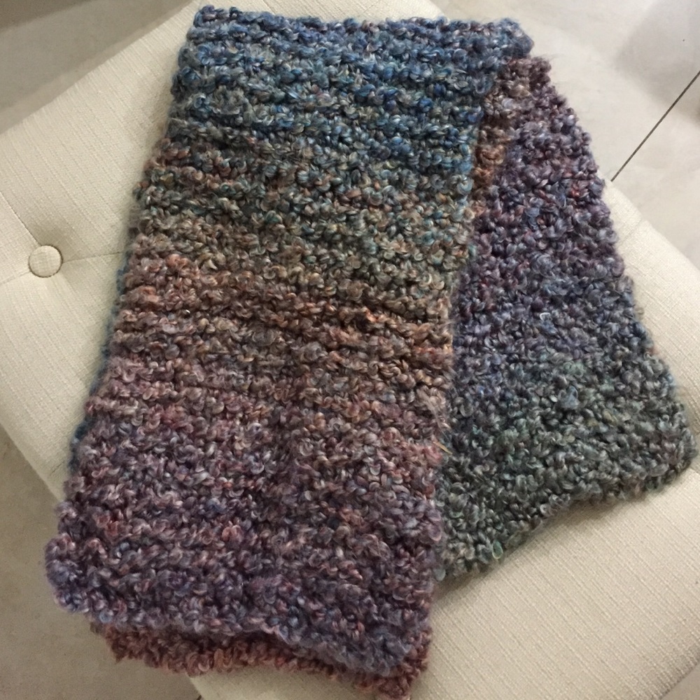 NEW Beautiful and super soft hand knit scarf