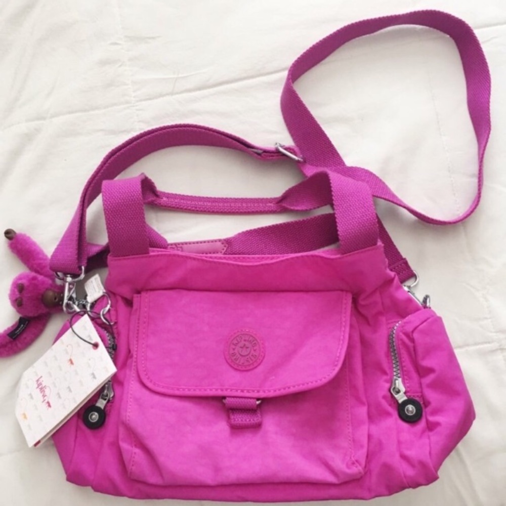 Pink/Magenta Kipling Purse