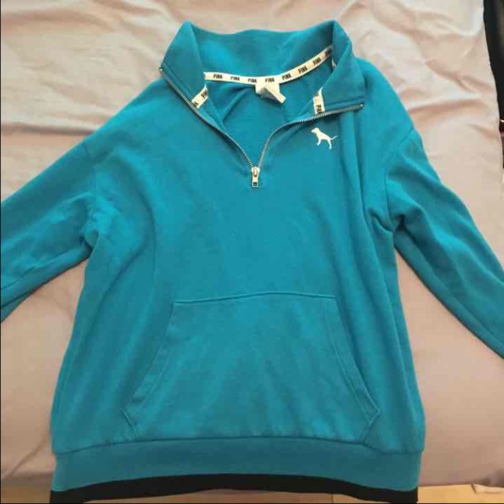 VS PINK quarter zip