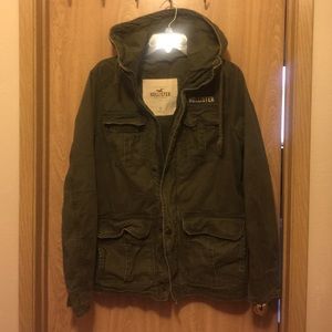 Hollister small khaki jacket