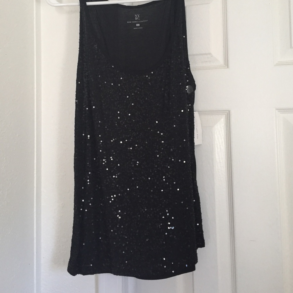 Sequin top!