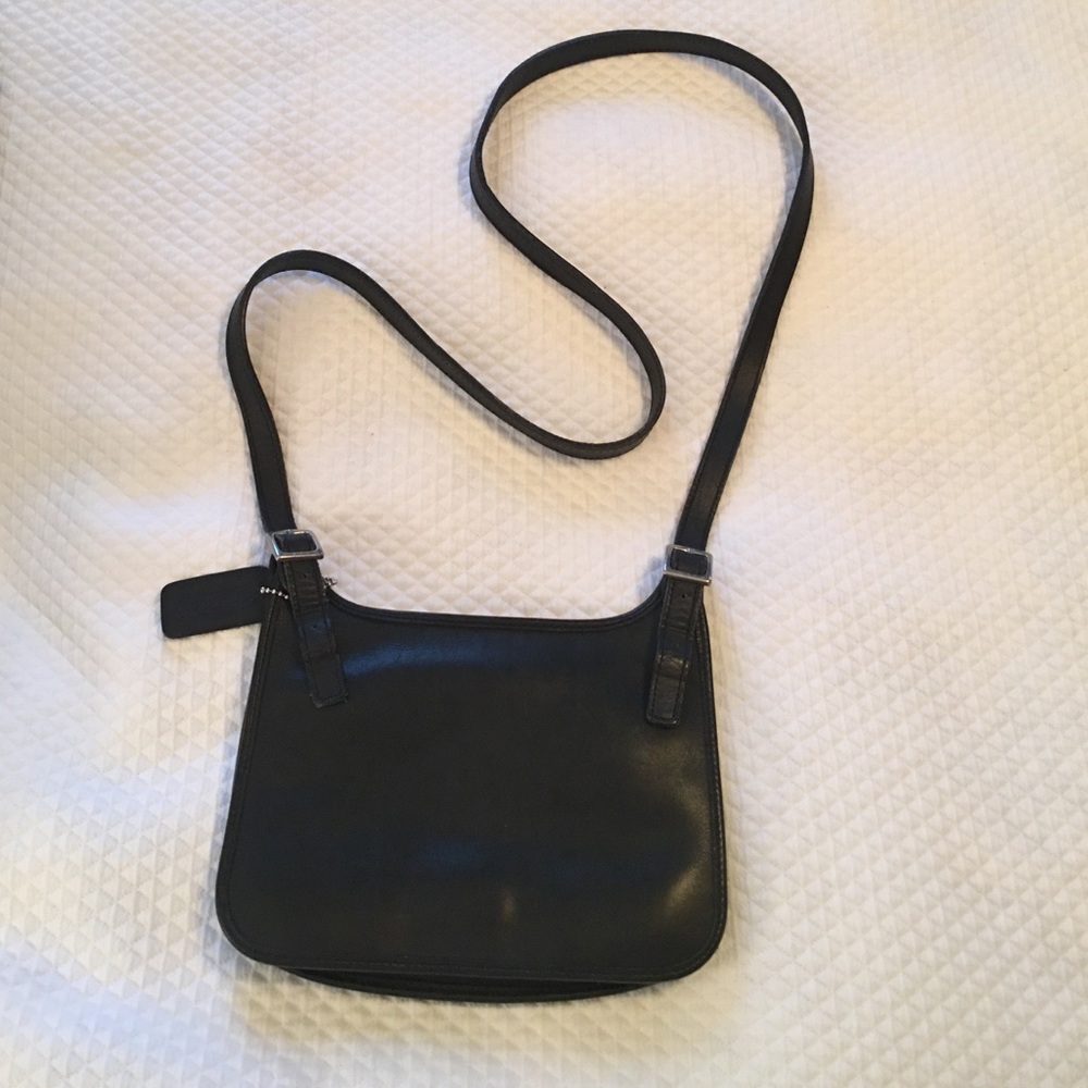 COACH leather cross body purse.