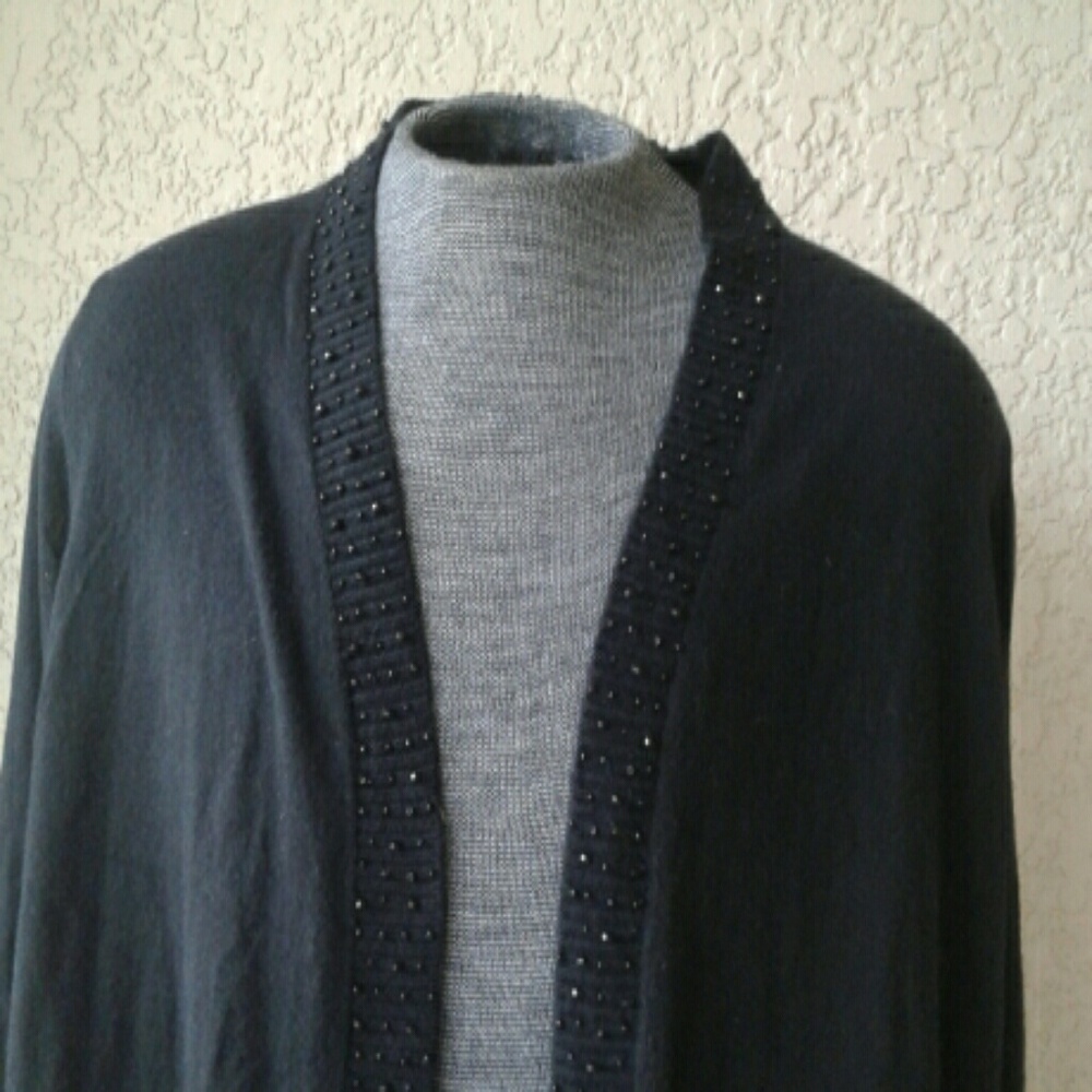 Talbots Black Cardigan