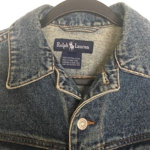 Vintage Cropped Ralph Lauren Jean Jacket