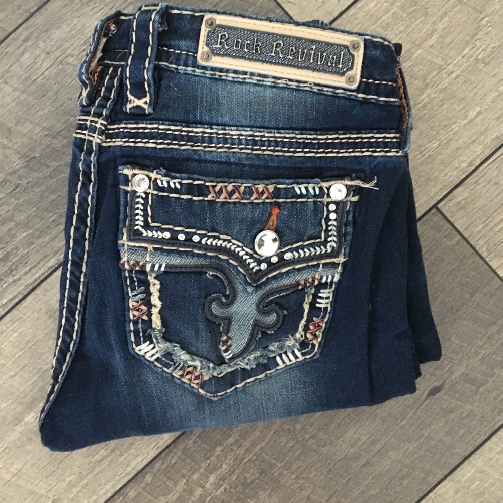 Rock revival jeans