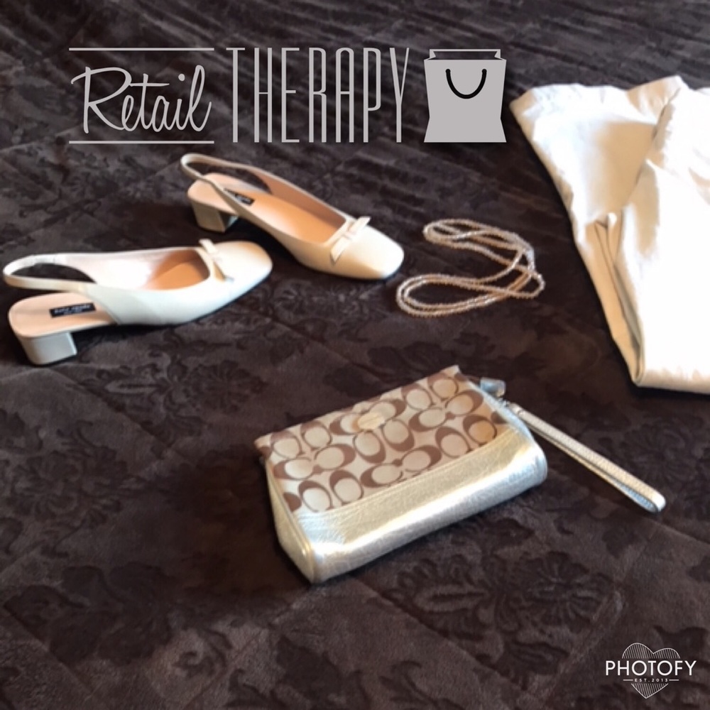 Authentic Coach Wristlet