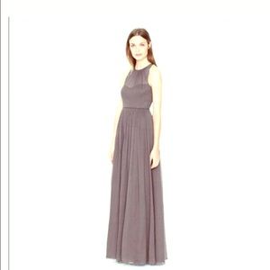 J.Crew floor length chiffon