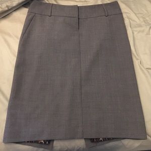 Express brownish/grey pencil skirt S2