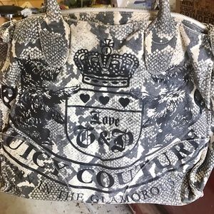 Juicy couture canvas tote