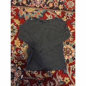 Jcrew nautical navy stripe painter tee