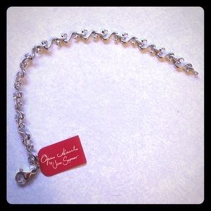 Open heart bracelet