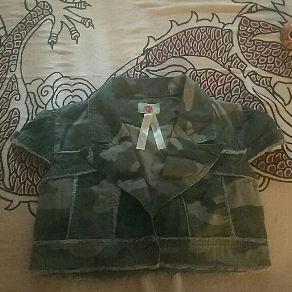 Crop top camo