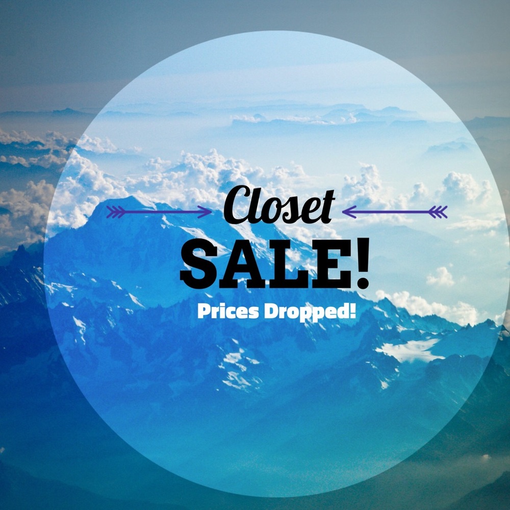 Prices Dropped! Closet Purge!