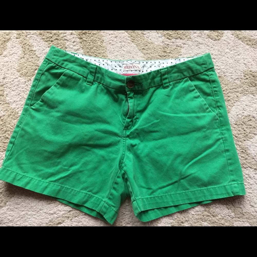 Merona Kelly Green Shorts