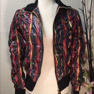 Nwt Coogi authentic  jacket multi color size m