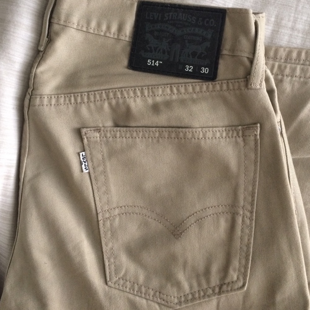 Levi's men's 514 khakis - 32W 30L