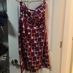 Banana Republic strapless dress