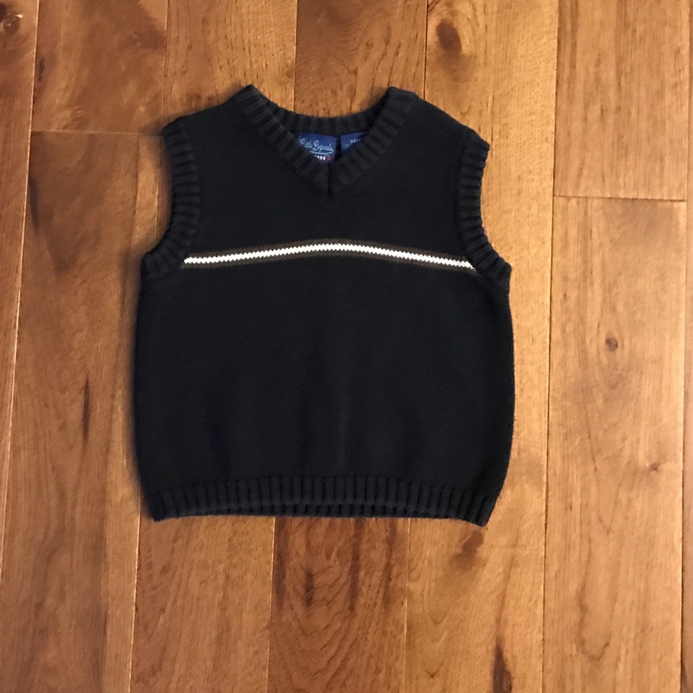 Little Legends boys 24 month blue vest.