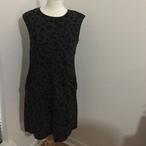 Michael Kors Greyish Leopard Dress