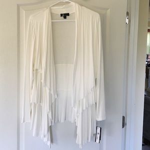 AB Studio ivory cardigan - new with tags