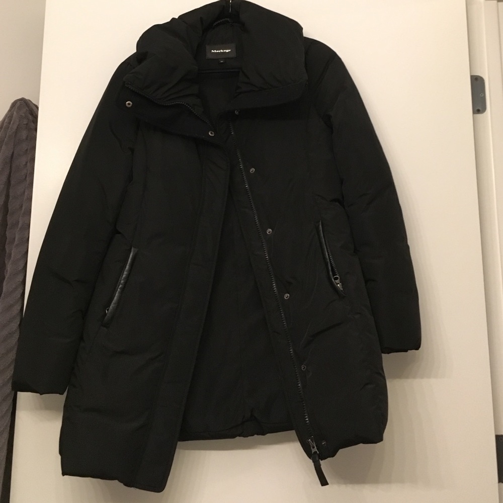 Mackage Black Down Coat