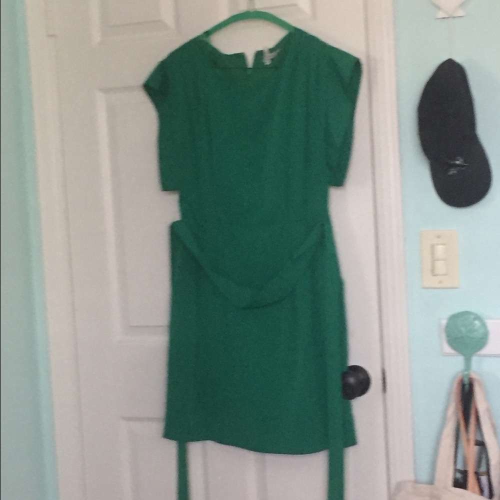 Green gently used Eliza J. Dress!
