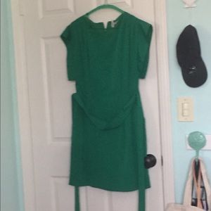 Green gently used Eliza J. Dress!