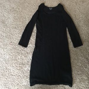 Bebe black mini dress