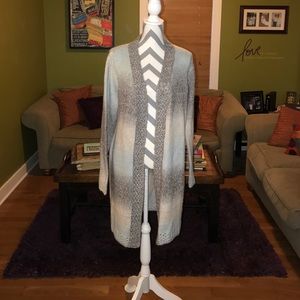 NWOT multi-colored long cardigan