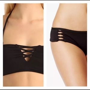 NWT O'NEILL Halter Or Bandeau Bikini Bathing Suit