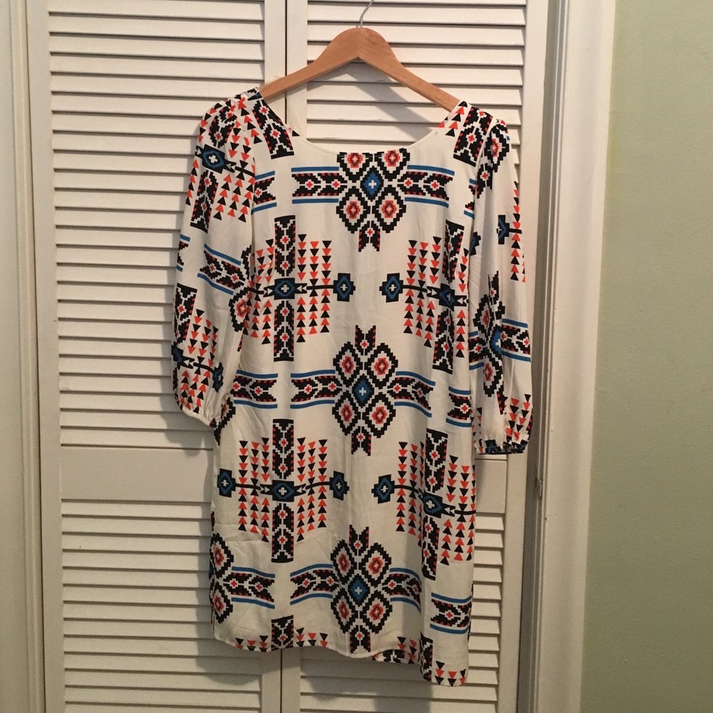 Aztec inspired dress.