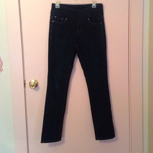 Women's elastic waist skinny jeans