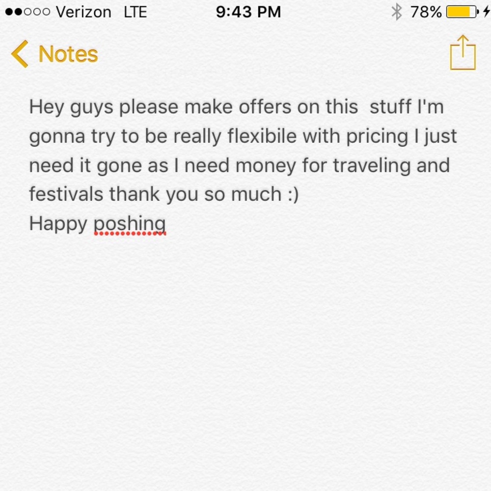 closet blowout open to negotiations